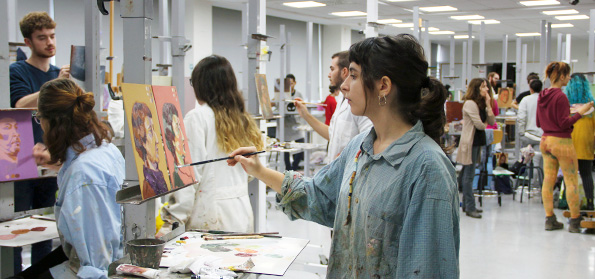 El Facultades de Bellas Artes se reivindican en contra del anteproyecto de Ley de Enseanzas Artsticas