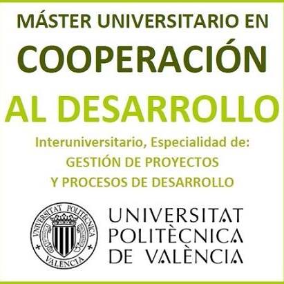 Acceso a la web del Mster Universitario en Cooperacin al Desarrollo